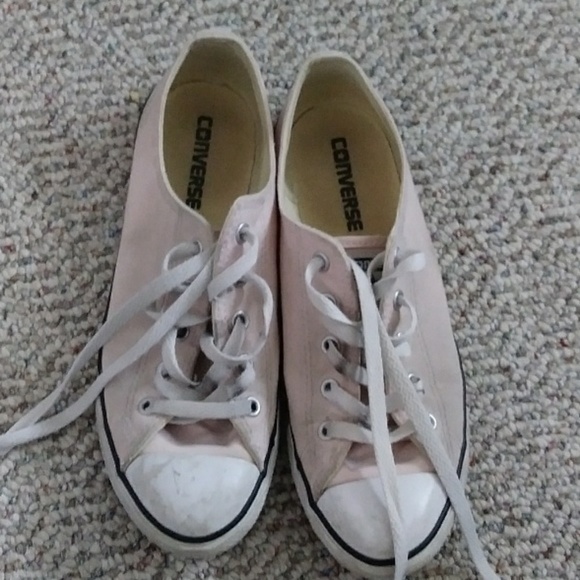 Converse Shoes - Light pink converse all star